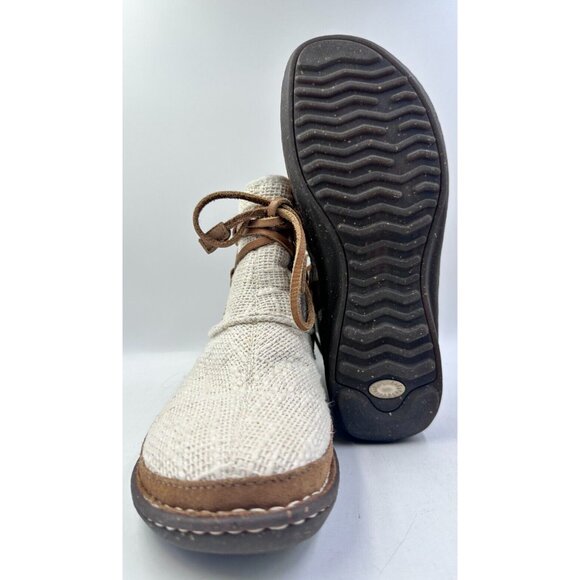 UGG Australia Women Ladies Jute Tie Up Faux Fur Insulated Low Ankle Boots Sz 9 - Picture 7 of 8